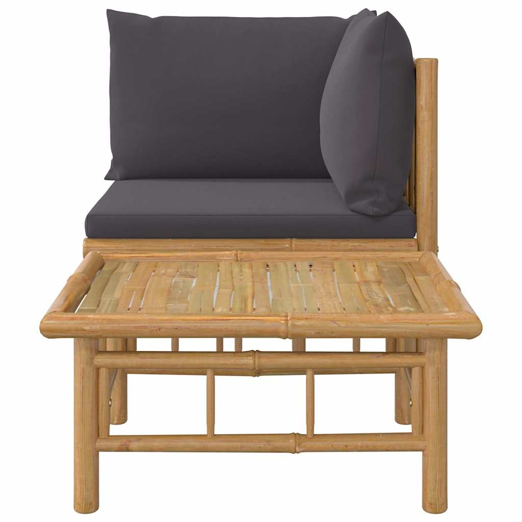 VidaXL Bamboe Loungeset: 2-delig met Kussens - 34% Korting!