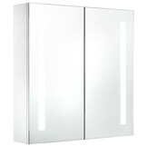 Badkamerkast met Spiegel & LED (60x14x62 cm) - 35% Korting