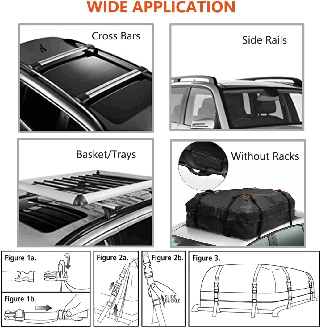Waterdichte Autodak Bagagebox 443L - Ruimte & Gemak - 34% Korting