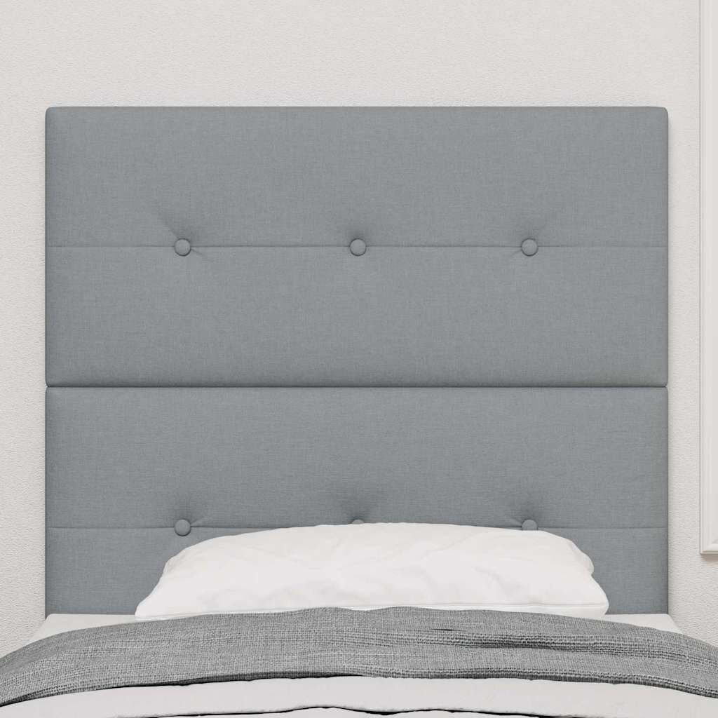 Lichtgrijs Hoofdbord Stof 90 cm - 34% Korting