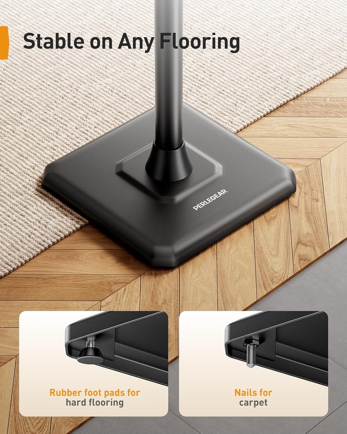 Universele Speaker Stand tot 107cm | Verstelbaar | Max 6kg | 34% Korting