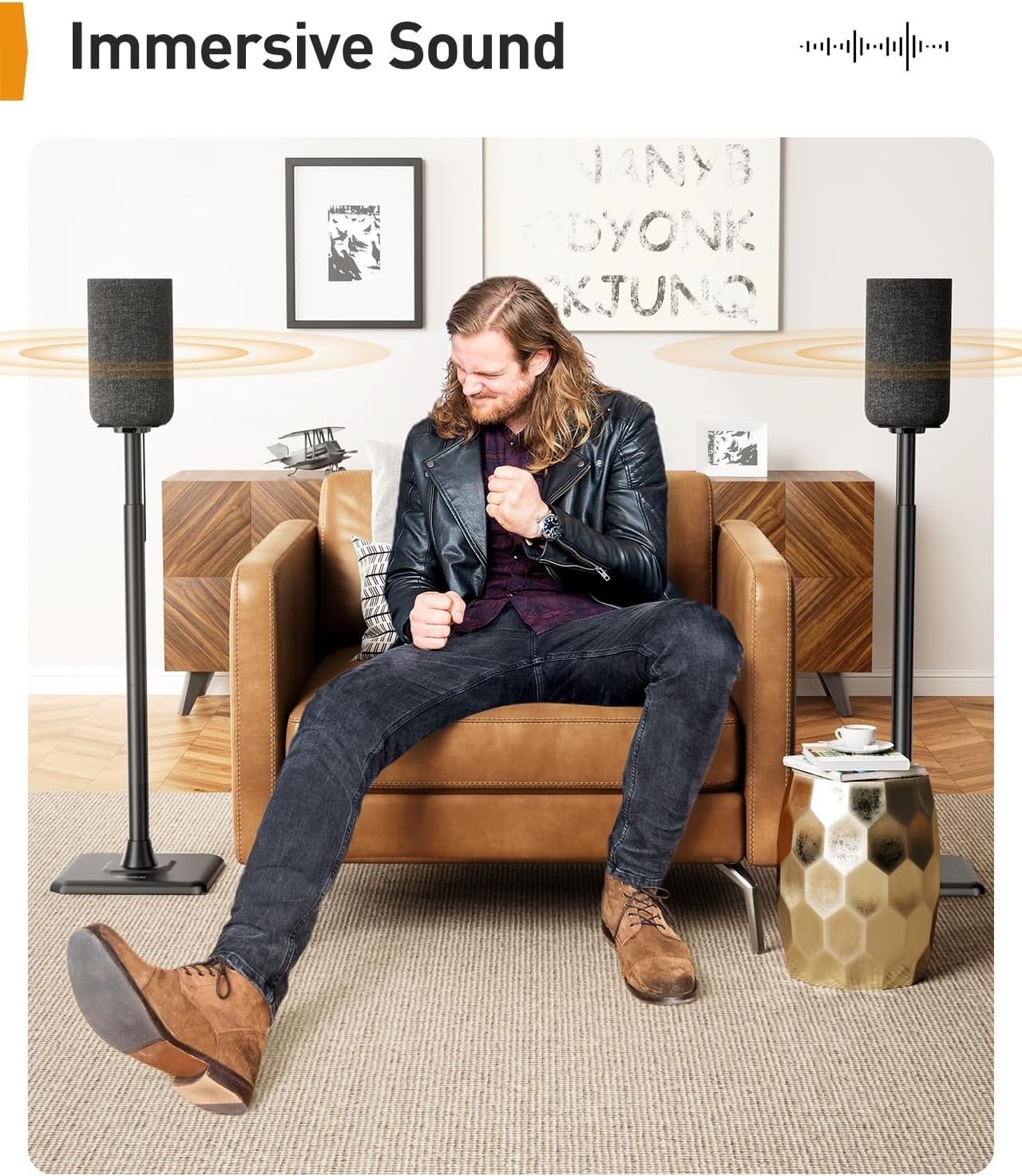 Universele Speaker Stand tot 107cm | Verstelbaar | Max 6kg | 34% Korting