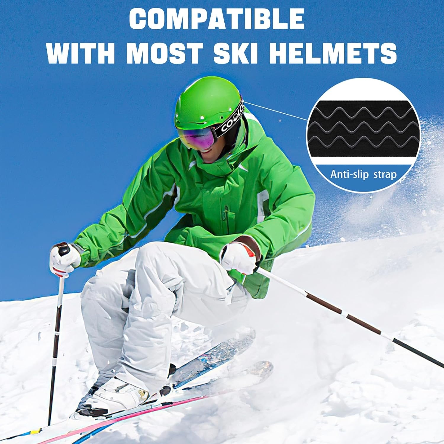 Skibril Snowboardbril Unisex | Magnetisch Lenswisselsysteem | 52% Korting