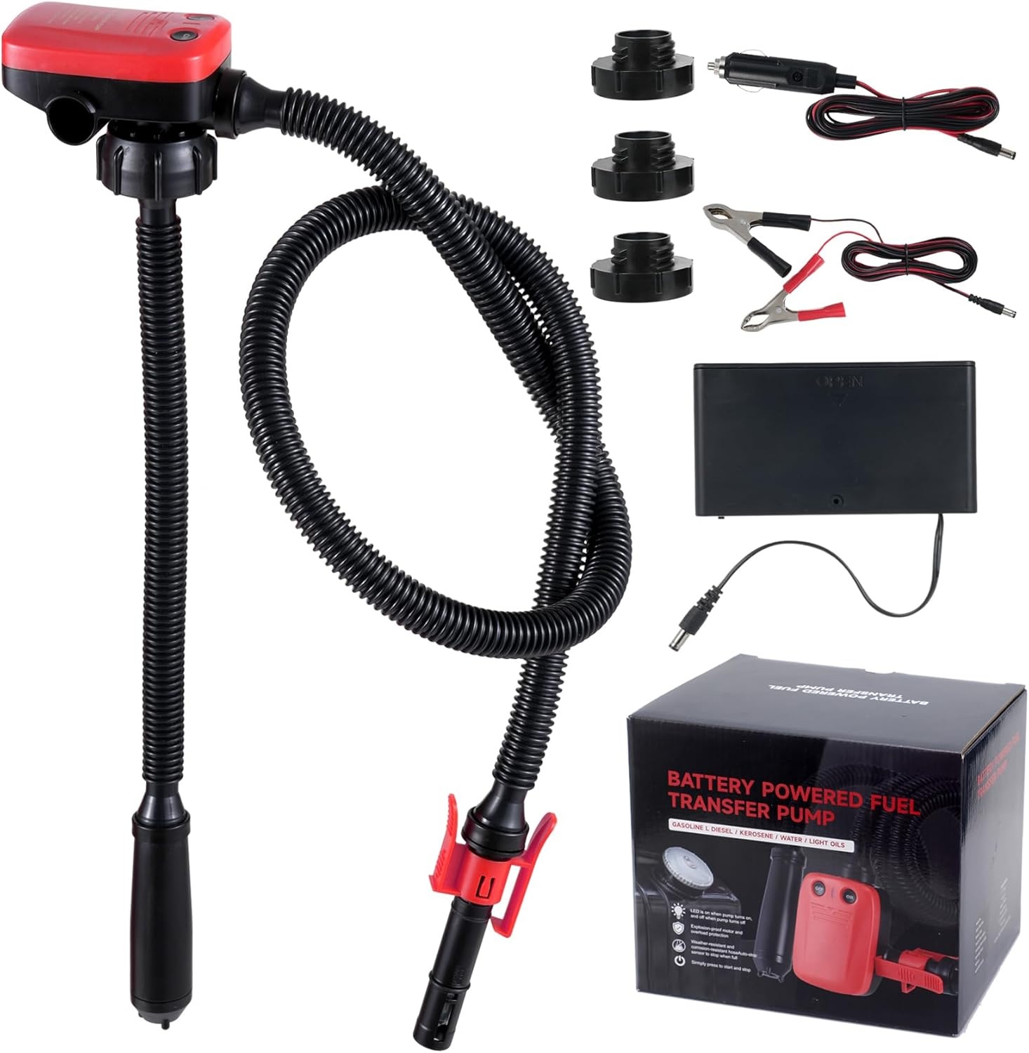 Draagbare Vloeistofpomp 34% Korting - Benzine, Diesel, Water
