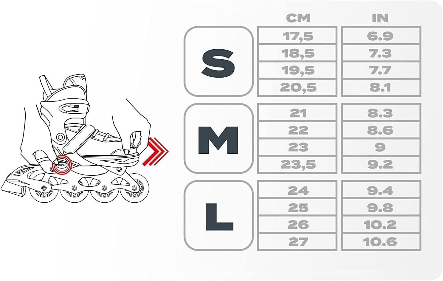 Kinder inline skates S, Mermaid, LED wielen - 28% Korting!