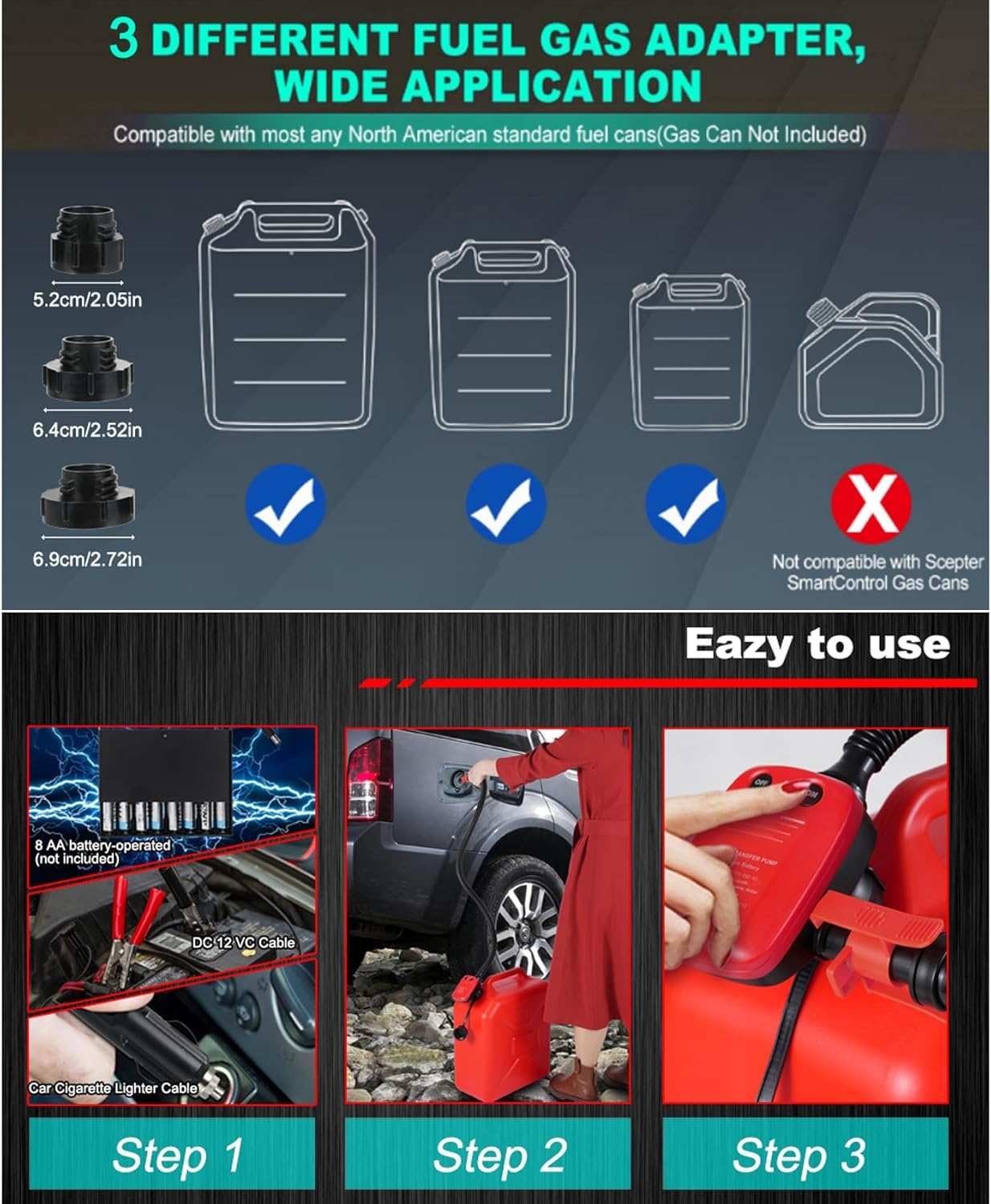 Draagbare Vloeistofpomp 34% Korting - Benzine, Diesel, Water