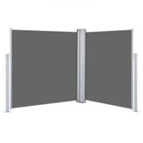 Uittrekbaar Windscherm 160x600cm Antraciet - 59% Korting