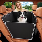 Hondenautostoelhoes Achterbank - Half Hangmat, Waterdicht, 34% Korting