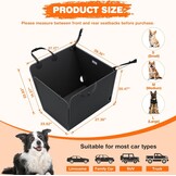 Hondenautostoelhoes Achterbank - Half Hangmat, Waterdicht, 34% Korting