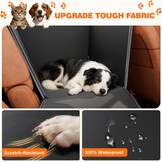 Hondenautostoelhoes Achterbank - Half Hangmat, Waterdicht, 34% Korting