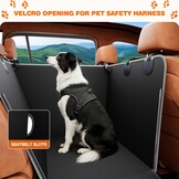 Hondenautostoelhoes Achterbank - Half Hangmat, Waterdicht, 34% Korting