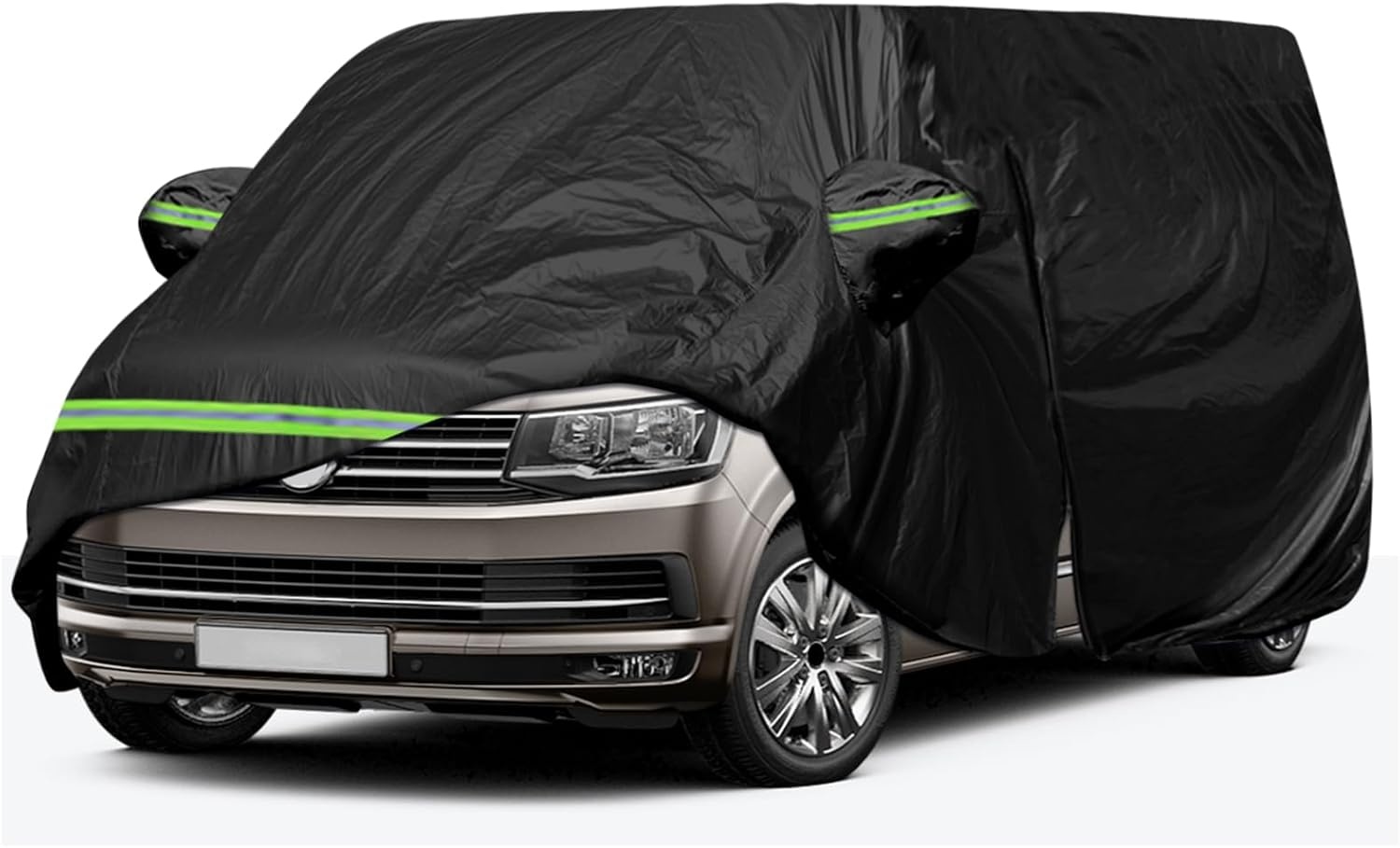 Waterdichte Autohoes Zilver UV-bescherming VW T5/T6 LWB Transporter (34% korting)