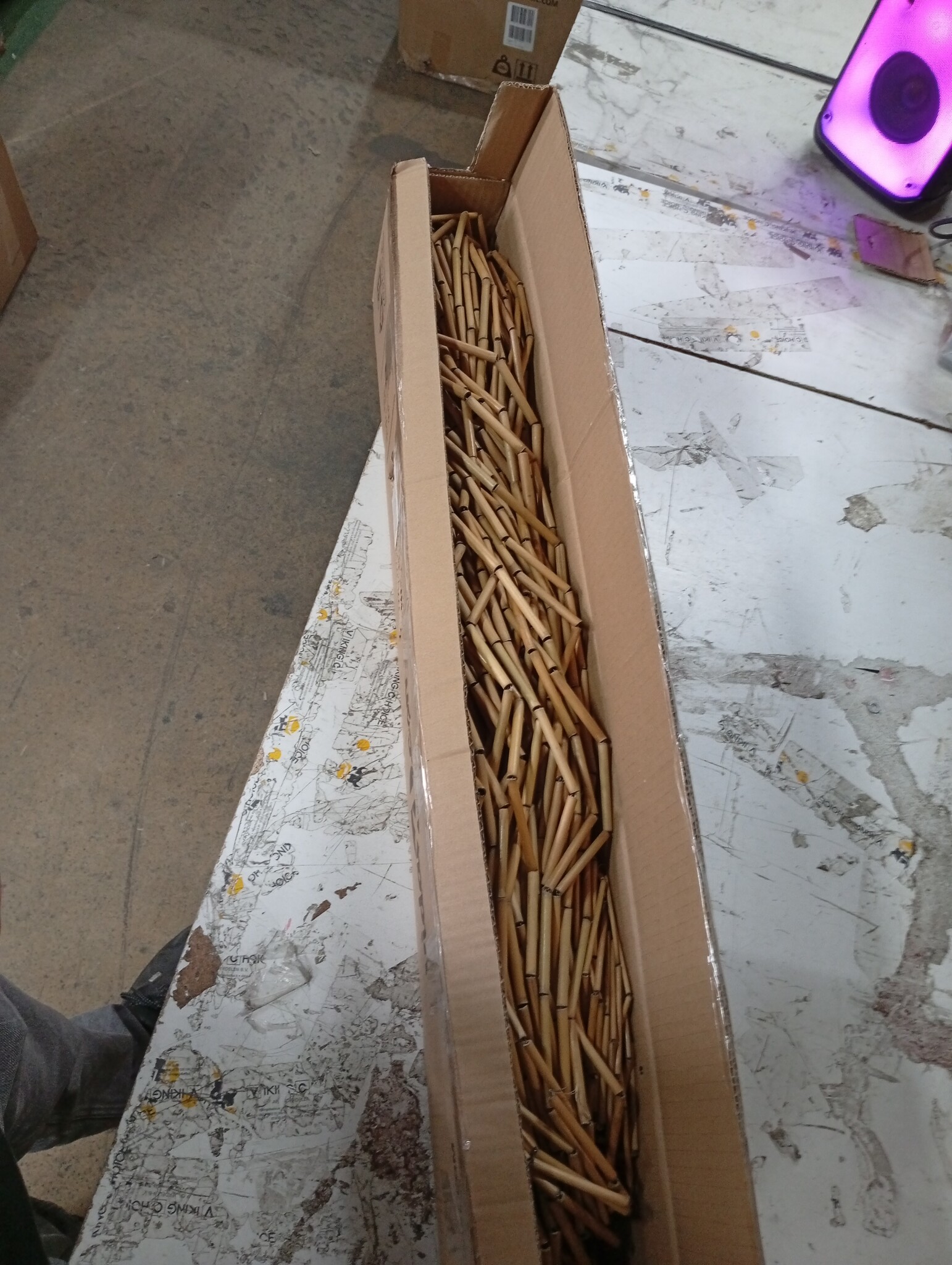 Bamboe Deurgordijn 90x200 cm - Houd Insecten Buiten met 58% Korting!