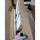 vidaXL Salontafel 90x45x40 cm MDF & IJzer - Bruin/Zwart (72% Korting)