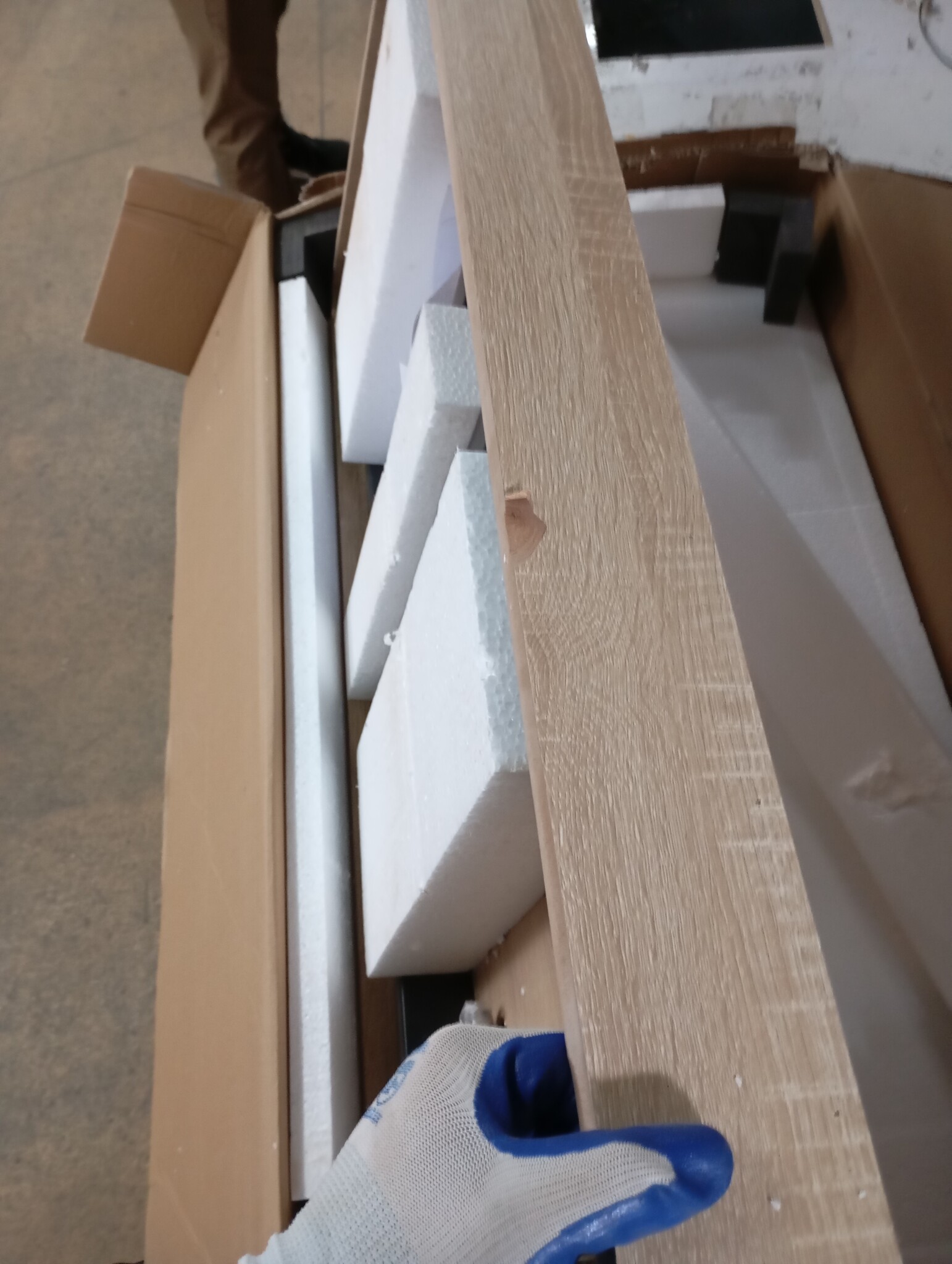 vidaXL Salontafel 90x45x40 cm MDF & IJzer - Bruin/Zwart (72% Korting)