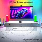 Monitorlamp 51cm met RGB - 58% Korting