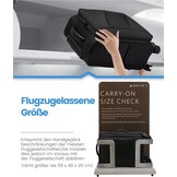 Reisrugzak 45L Handbagage, Uitbreidbaar, TSA Slot & Laptopvak - 30% Korting!