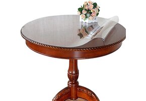 Ronde Tafelbeschermer PVC Ø 80cm 2mm Dik - 74% Korting