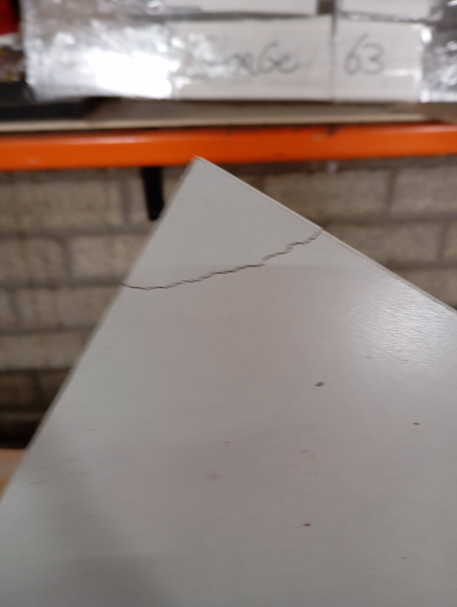 vidaXL 3-delige Tafeltjesset Bewerkt Hout Wit - 65% Korting