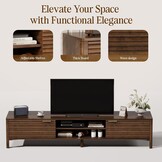TV-meubel 180cm Bruin Hout met 55% Korting