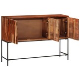 Dressoir 110x28x76 cm Massief Acaciahout - 30% Korting
