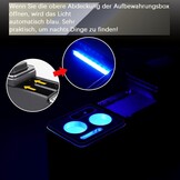 Middenconsole Opbergbox Draadloos Opladen VW T4-T7.1 | 5x USB | Zwart