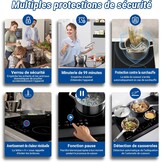Inductiekookplaat 60cm | 4 Zones | Flexibel | 7200W | 35% Korting