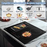 Inductiekookplaat 60cm | 4 Zones | Flexibel | 7200W | 35% Korting