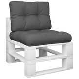 Palletkussens Antraciet (2 stuks) - 33% Korting