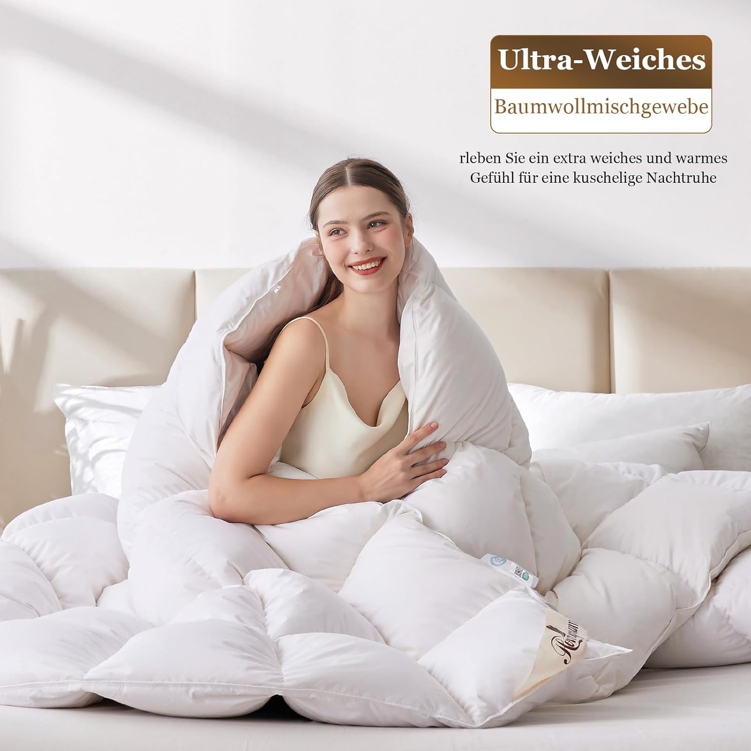 Donzen Dekbed 220x240 cm 4-Seizoenen | 2100g Vulgewicht | 35% Korting