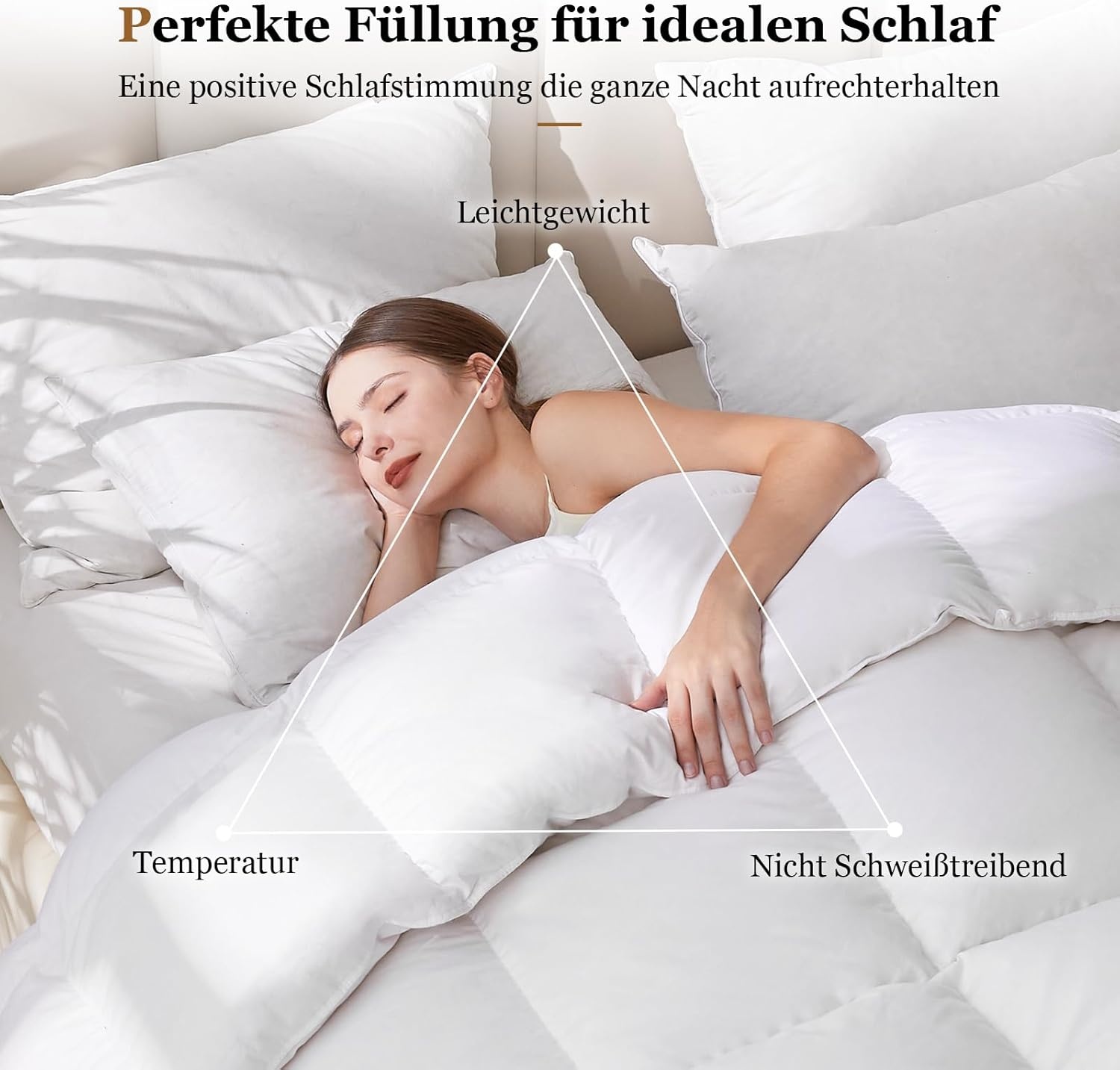Donzen Dekbed 220x240 cm 4-Seizoenen | 2100g Vulgewicht | 35% Korting