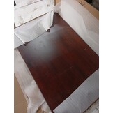 Donkerbruin Massief Houten Tafelblad 100x60cm - 54% Korting!