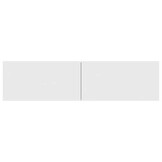 Tv-meubel 120x30x30 cm Bewerkt Hout Wit (34% Korting)