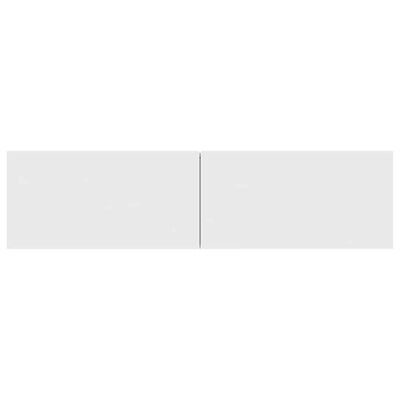 Tv-meubel 120x30x30 cm Bewerkt Hout Wit (34% Korting)