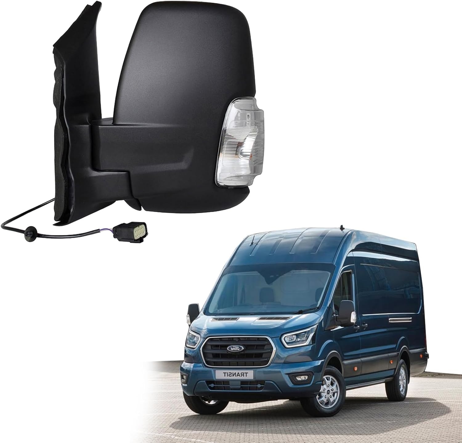 Buitenspiegel Ford Transit MK9 (2020-) Links, Elektrisch Verwarmd | 30% Korting