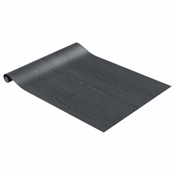 Donkerbruine PVC Meubelfolie - 500x90 cm met Houtnerf | 32% Korting