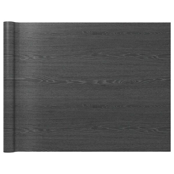 Donkerbruine PVC Meubelfolie - 500x90 cm met Houtnerf | 32% Korting