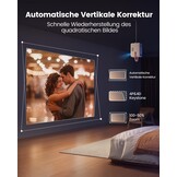 Draagbare Beamer met Accu | Full HD Mini-projector | 63% Korting