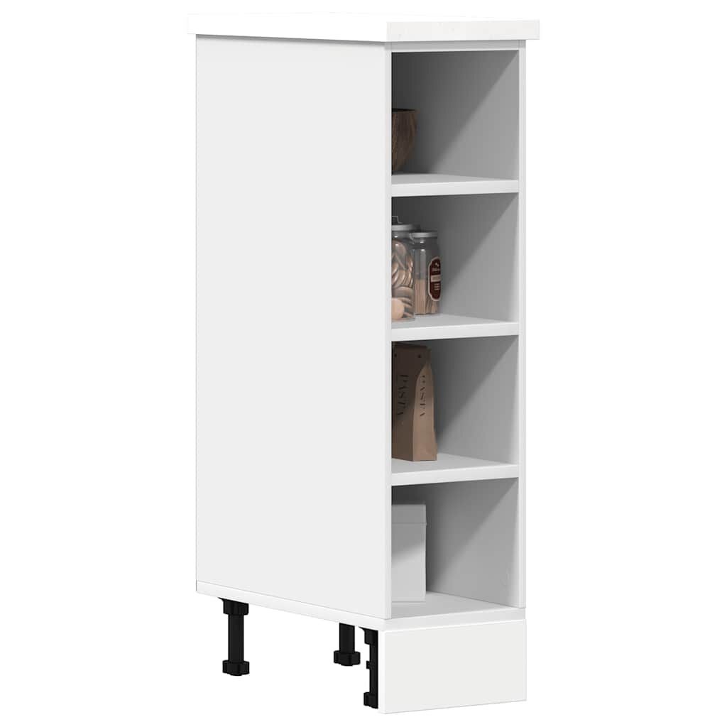 VidaXL Onderkast 20x44,5x81,5 cm Wit Bewerkt Hout - 53% Korting!