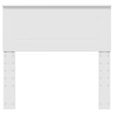 vidaXL Hoofdbord Wit 90 cm Bewerkt Hout - 76% Korting