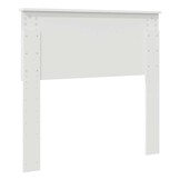vidaXL Hoofdbord Wit 90 cm Bewerkt Hout - 76% Korting