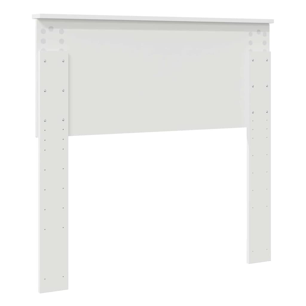vidaXL Hoofdbord Wit 90 cm Bewerkt Hout - 76% Korting