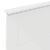 vidaXL Hoofdbord Wit 90 cm Bewerkt Hout - 76% Korting