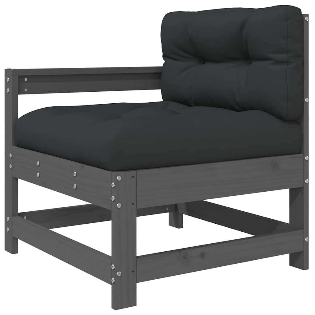VidaXL Loungeset Massief Hout 3-delig met Kussens - 60% Korting!