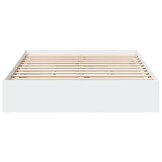 vidaXL Bedframe met lades bewerkt hout wit 120x200 cm