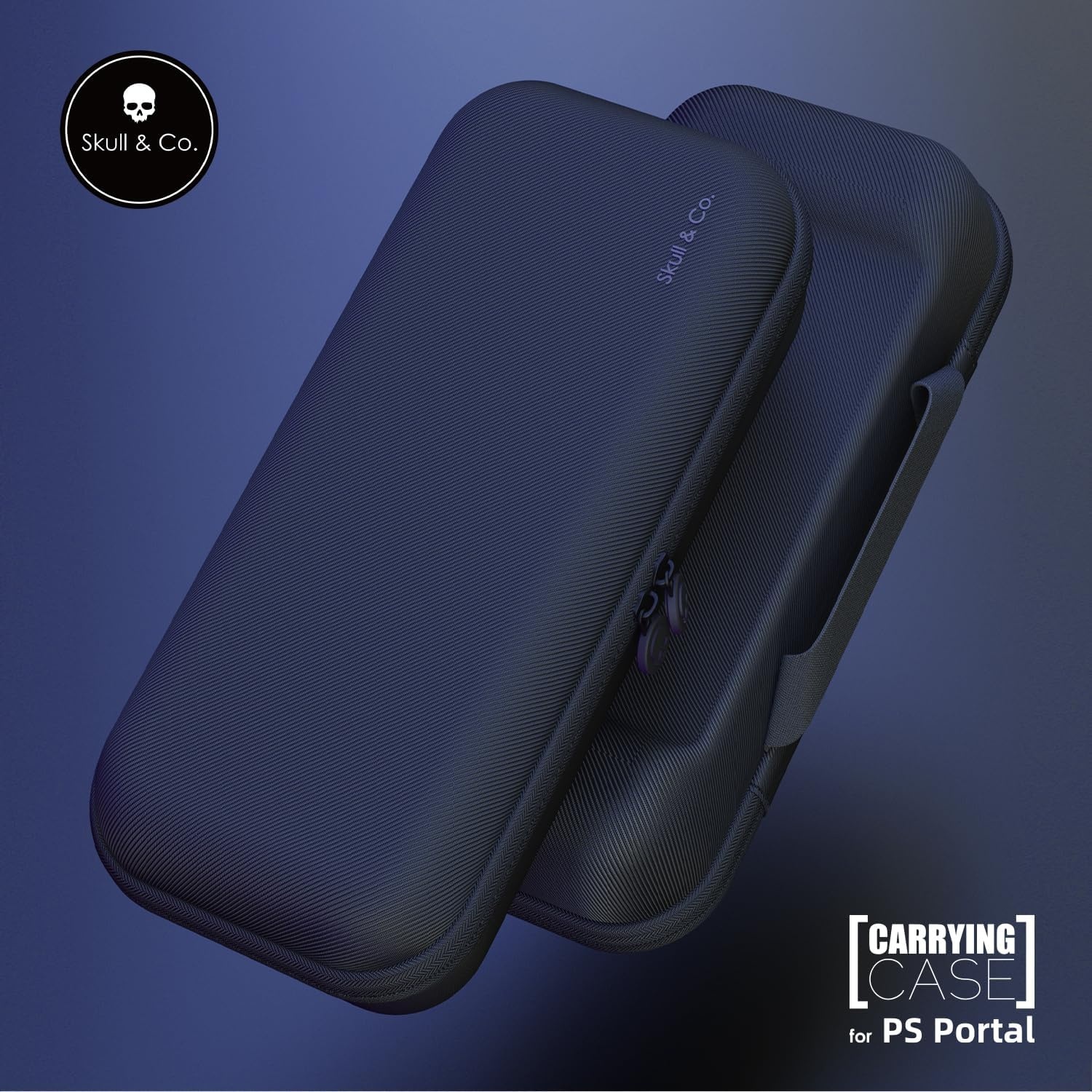 Skull & Co. Zwarte Hardcase Beschermhoes voor PlayStation Portal