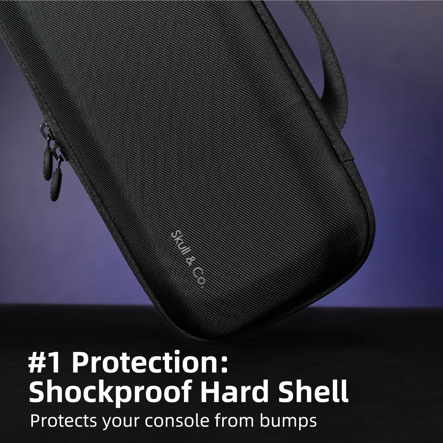 Skull & Co. Zwarte Hardcase Beschermhoes voor PlayStation Portal