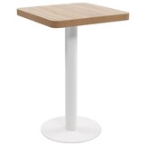 VidaXL Bistrotafel 50x50 cm, Lichtbruin (41% Korting)