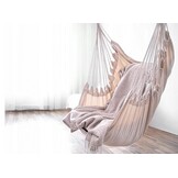 Garden Line - hangstoel - hangmat - 60x120x130 cm - grijs