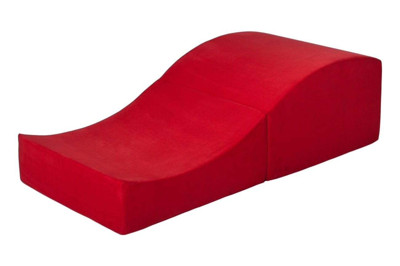 Sex sofa opvouwbaar rood